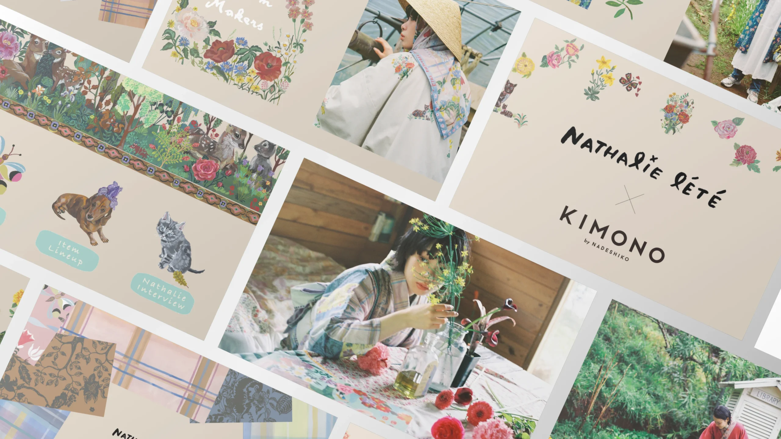 kimonoyamato × Nathalie Lété